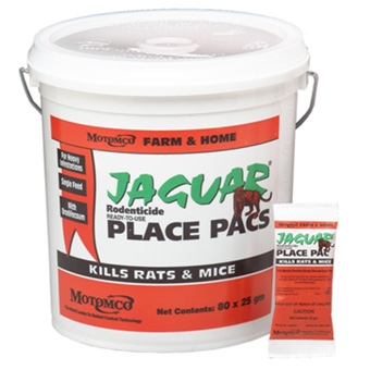 Jaguar Place Pacs Kills Rats & Mice 73 Ct