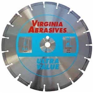 Virgina Abrasives Diamond 14x.110x1-20mm Ultra Value  High Speed Wet/Dry Asphalt