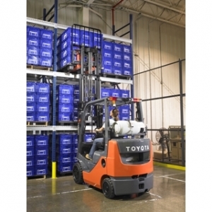 Atlas Toyota Gas Forklift, 15' high, 5,000 lb.