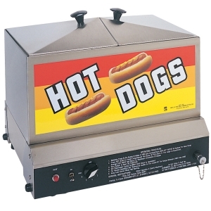 Hot Dog Table Top Steamer