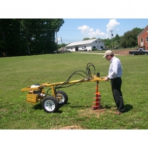 MACKISSIC - EASY AUGER II ONE-MAN HYDRAULIC EARTH DRILL