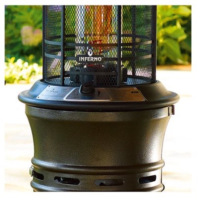  Inferno Radiant Gas Patio Heater, 40,000 BTU