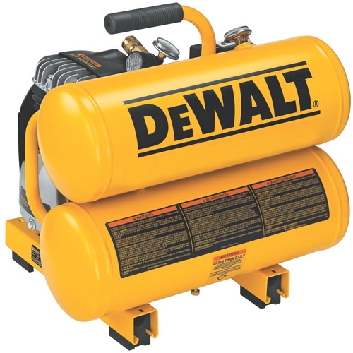 Dewalt® 1.1 HP Continuous 4 Gallon Electric Hand Carry Compressor