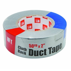 HFT Cloth Back Silver Duct Tape