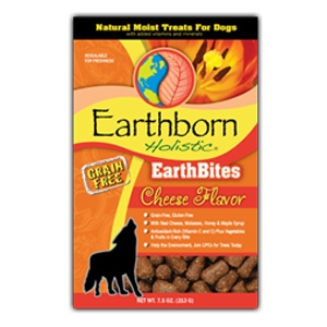 Earthborn Holistic EarthBites Cheese Flavor Natural Moist Treats For Dogs