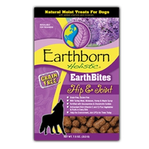 Earthborn Holistic EarthBites Hip & Joint Natural Moist Treats For Dogs