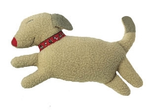Leaping Dog Cuddle Toy - Christmas Collection