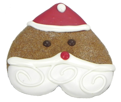 Santa Heart Cookies