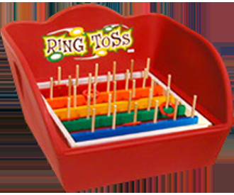 Ring Toss:  Table Top Carnival Game