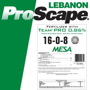 Lebanon Turf ProScape 16-0-8 Fertilizer w/ Crabgrass preventer