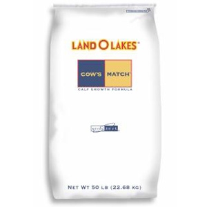 Land O’Lakes Cow's Match Calf Milk Replacer 50lb