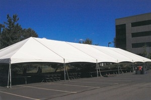 40ft X 160ft Twin Tube Plus Frame Tent
