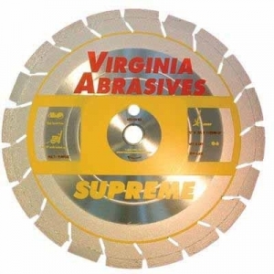 Virgina Abrasives Diamond 14x.125x1-20mm Supreme High Speed Wet/Dry Multi Purpose