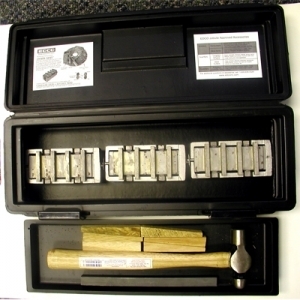 EDCO Tool Box Startup  (3 DymaSerts (1X), 3 Cases, 6 Wedges, Tool Box, Punch,Hammer)