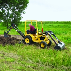 Small Backhoe