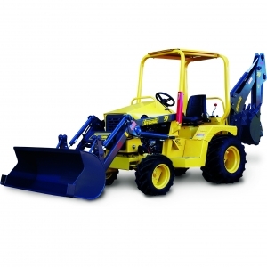 TerraQuip Compact Backhoe Loader