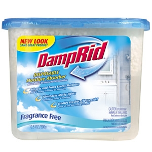 DampRid Disposable Moisture Absorber Fragrance Free 10.5oz