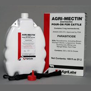 AgriLabs Agrimectin Pour On Broad Spectrum Parasiticide