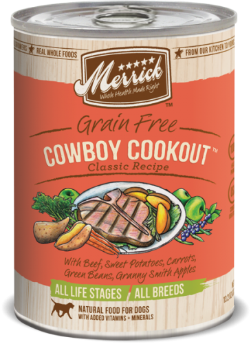Merrick Cowboy Cookout Can Dog 13.2 oz.