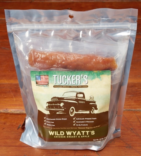 Tucker's Wild Wyatt’s Chicken & Apple Treats-16 oz.