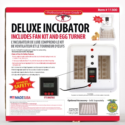 Deluxe Incubator with Egg Turner