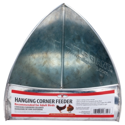Hanging Corner Poultry Feeder