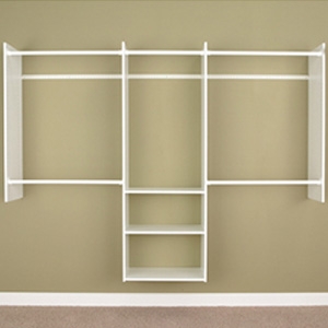 Easy Track 4' to 8' Deluxe Starter Closet
