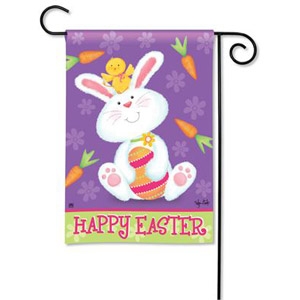 BreezeArt® Bunny and Chick Garden Flag