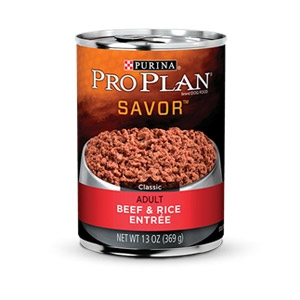 Purina® Pro Plan® Savor® Beef & Rice Adult Entré