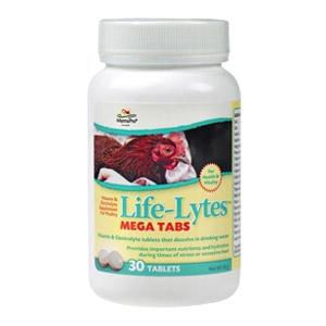 Life-Lytes® Mega Tabs Stress Supplement for Poultry