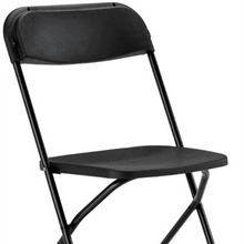 Chair, Black Folding