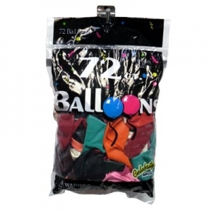 TableMate 72 ct. Latex Balloons - Assorted