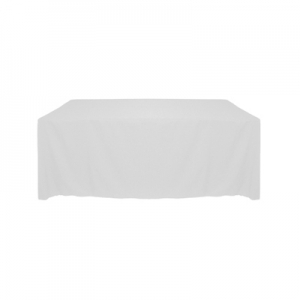 IVORY POLYESTER TABLECLOTH 60X120"