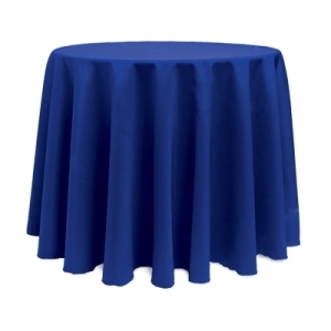 108-Inch Round Polyester Table Cover