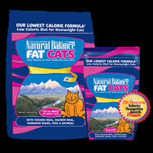 Natural Balance Fat Cats Low Calorie Dry Cat Food 6/6 lb.