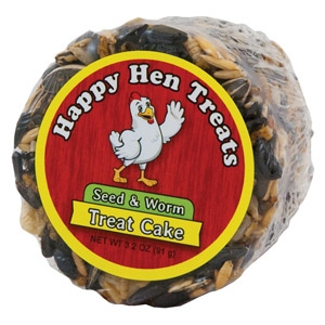 Happy Hen Seed & Worm Treat Cake