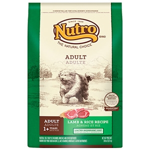 Nutro Limited Ingredient Diet Adult Dog Food Lamb & Rice Recipe