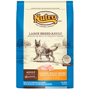 Nutro Large Breed Adult Dog Food Chicken Whole Brown Rice & Oatmeal Formula