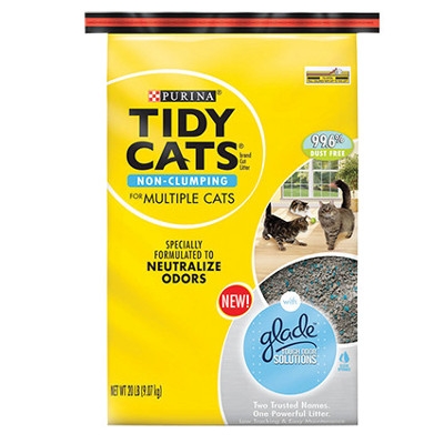 Tidy Cats Non-Clumping Glade Tough Odor Solutions Cat Litter