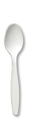 White Plastic Forks - 50/pack