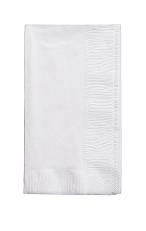 White Napkins - Dinner - 50/pack