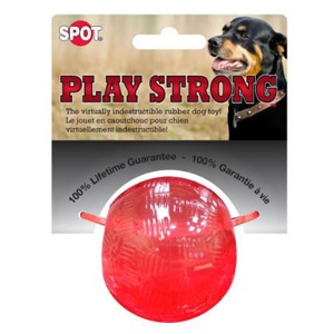 Spot® Play Strong Rubber Ball Dog Toy