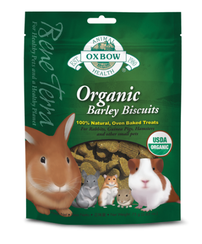 Oxbow Bene Terra Organic Barley Biscuits 12/2.65 oz