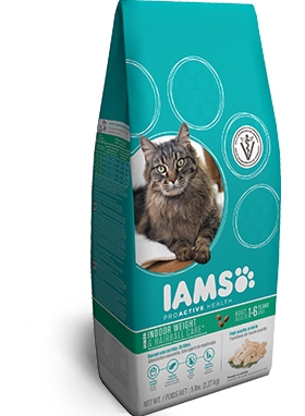 Iams Cat Indoor Weight and Hairball Control 16#