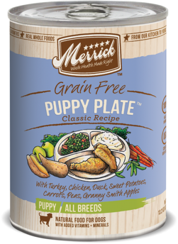 Merrick Puppy Plate Can Dog 12/13.2 oz. 