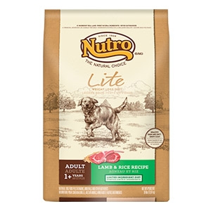 Nutro® Adult Lite Weight Loss Dog Food Lamb & Rice Recipe