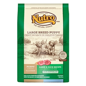Nutro® Limited Ingredient Diet Large Breed Puppy Food Lamb & Rice Recipe