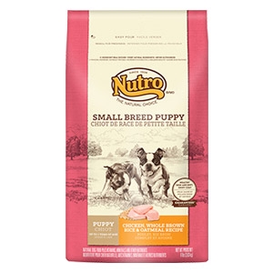Nutro® Small Breed Puppy Food Chicken, Rice & Oatmeal Recipe