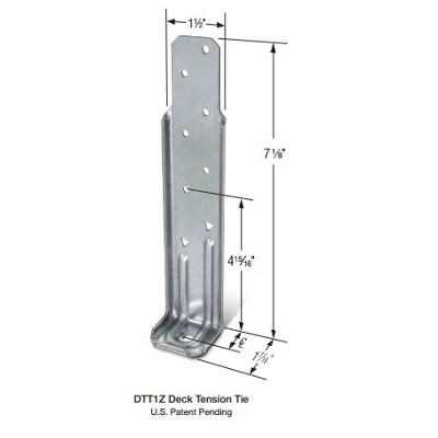 DTT1Z Deck Tension Tie