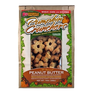 Pumpkin Crunchers Peanut Butter & Banana Dog Treats 